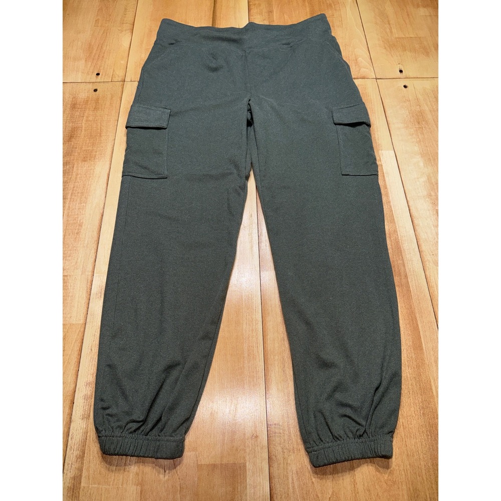 A New Day Womens Cargo Jogger Pants light Olive Green‎  Casual Athleisure XL